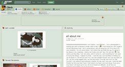 Desktop Screenshot of cbeck.deviantart.com