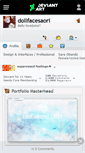 Mobile Screenshot of dollfacesaori.deviantart.com