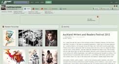 Desktop Screenshot of matthiasmetzler.deviantart.com