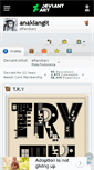 Mobile Screenshot of anaklangit.deviantart.com