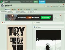 Tablet Screenshot of anaklangit.deviantart.com