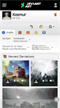 Mobile Screenshot of kosmur.deviantart.com