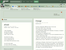 Tablet Screenshot of elerow.deviantart.com