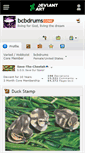 Mobile Screenshot of bcbdrums.deviantart.com