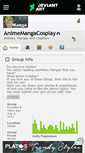 Mobile Screenshot of animemangacosplay.deviantart.com