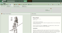 Desktop Screenshot of egek.deviantart.com