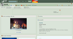 Desktop Screenshot of hermik.deviantart.com