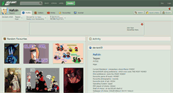 Desktop Screenshot of mafuin.deviantart.com