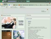 Tablet Screenshot of mafuin.deviantart.com