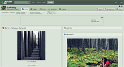Desktop Screenshot of dunkeltoy.deviantart.com