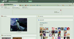 Desktop Screenshot of danielagualtero.deviantart.com