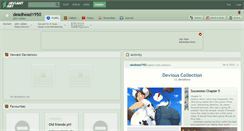 Desktop Screenshot of deadhead1950.deviantart.com