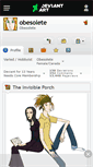 Mobile Screenshot of obesolete.deviantart.com