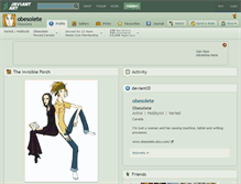 Tablet Screenshot of obesolete.deviantart.com