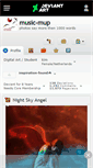 Mobile Screenshot of music-mup.deviantart.com