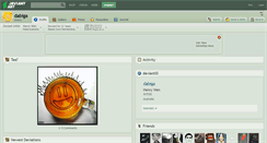 Desktop Screenshot of dabiga.deviantart.com