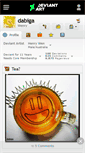 Mobile Screenshot of dabiga.deviantart.com