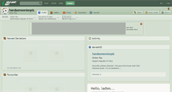 Desktop Screenshot of handsomeonionplz.deviantart.com