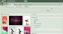 Desktop Screenshot of kwondo51.deviantart.com