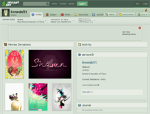 Tablet Screenshot of kwondo51.deviantart.com