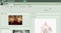 Desktop Screenshot of hotchoclo.deviantart.com