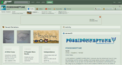 Desktop Screenshot of poseidonneptune.deviantart.com