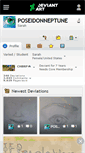 Mobile Screenshot of poseidonneptune.deviantart.com
