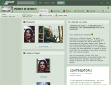 Tablet Screenshot of children-of-dream.deviantart.com