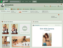 Tablet Screenshot of durhamphoto.deviantart.com