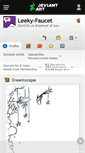 Mobile Screenshot of leeky-faucet.deviantart.com