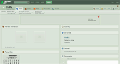 Desktop Screenshot of fedex.deviantart.com