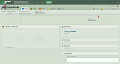 Desktop Screenshot of crappydoodle.deviantart.com