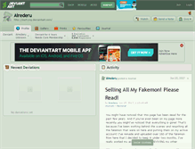 Tablet Screenshot of airederu.deviantart.com