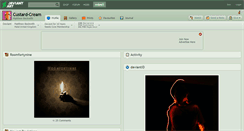 Desktop Screenshot of custard-cream.deviantart.com