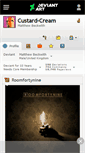 Mobile Screenshot of custard-cream.deviantart.com