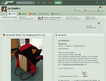 Tablet Screenshot of no1shadow.deviantart.com