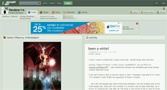 Desktop Screenshot of pandora114.deviantart.com