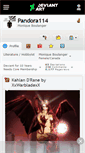 Mobile Screenshot of pandora114.deviantart.com