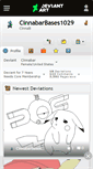 Mobile Screenshot of cinnabarbases1029.deviantart.com