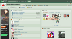 Desktop Screenshot of inuyashakagomeheart.deviantart.com
