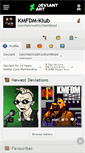 Mobile Screenshot of kmfdm-klub.deviantart.com