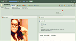 Desktop Screenshot of bbwjessy.deviantart.com