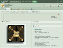 Tablet Screenshot of marielfoster.deviantart.com