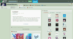 Desktop Screenshot of animeartistlove.deviantart.com