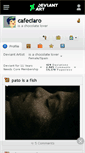 Mobile Screenshot of cafeclaro.deviantart.com