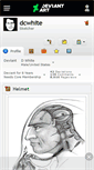 Mobile Screenshot of dcwhite.deviantart.com
