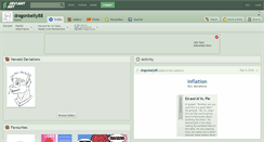 Desktop Screenshot of dragonbelly88.deviantart.com