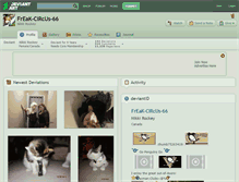 Tablet Screenshot of freak-circus-66.deviantart.com