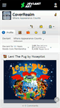 Mobile Screenshot of coverrealm.deviantart.com