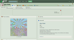 Desktop Screenshot of mizz-violet.deviantart.com
